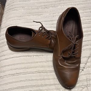 Brown Leather Fancy Shoes